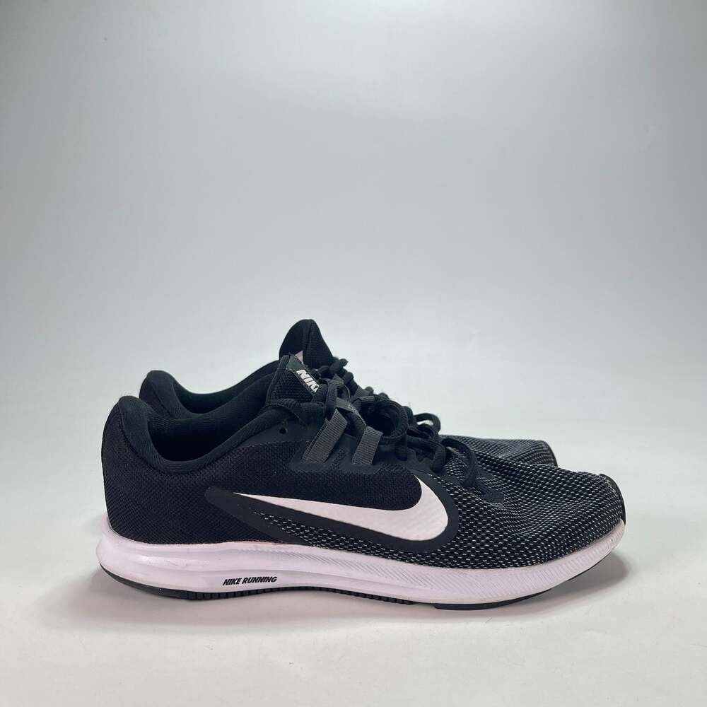 Nike Downshifter 9 Running Shoes Black White Women's Size 8
